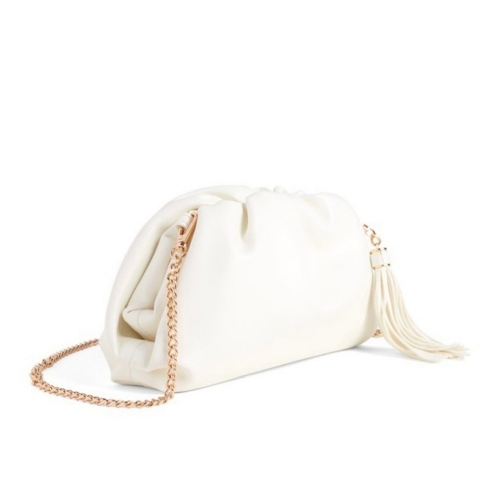 Understated Leather clutch